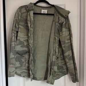 SO Women's Utility Jacket - Camouflage Green
